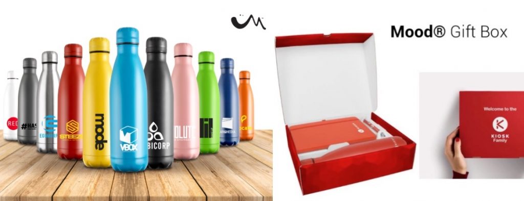 Mood flasks and gift box