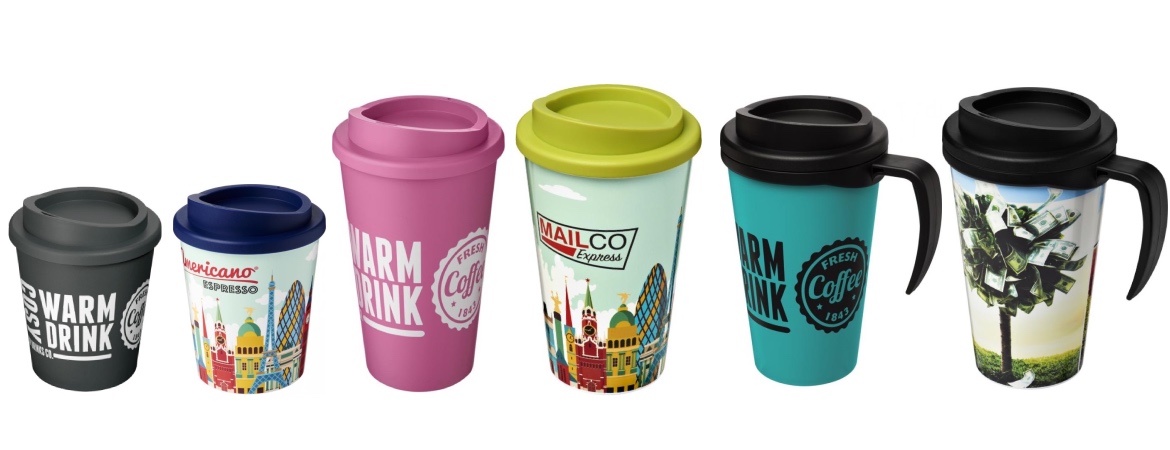 Americano Family of 6 images showing range of colourways and options