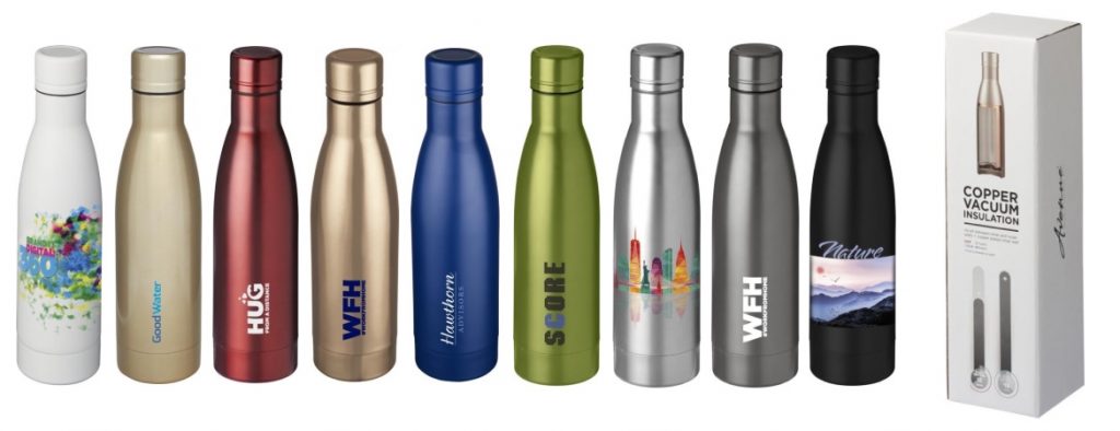 Vasa Bottle Range for hot and cold drinks