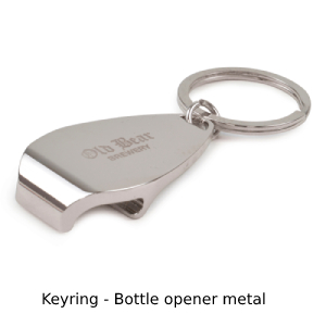 Photo showing quality metal bottle opener