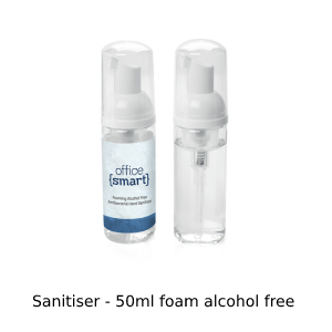 Photo of 50ml foam alcohol free hand sanitisers